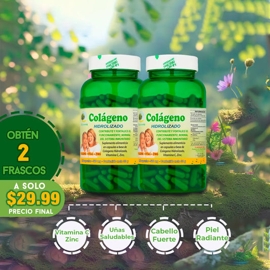 ✨ Colágeno Hidrolizado + Vitamina C + Zinc