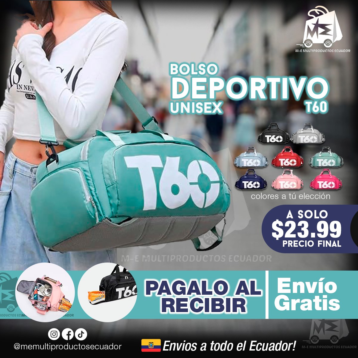 Mochila Multifunción T-60