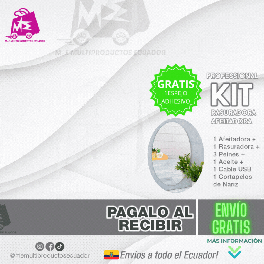Promo Kit Professional GRATIS Espejo Adhesivo