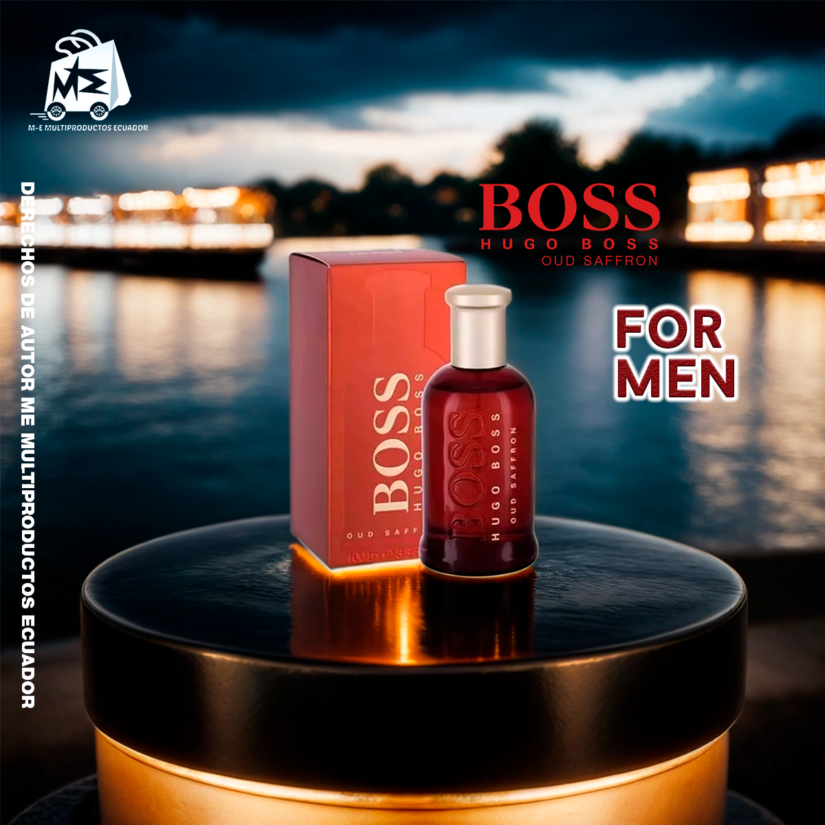 🇪🇨PROMO PERFUME HUGO BOSS OUD SAFFRON🇪🇨