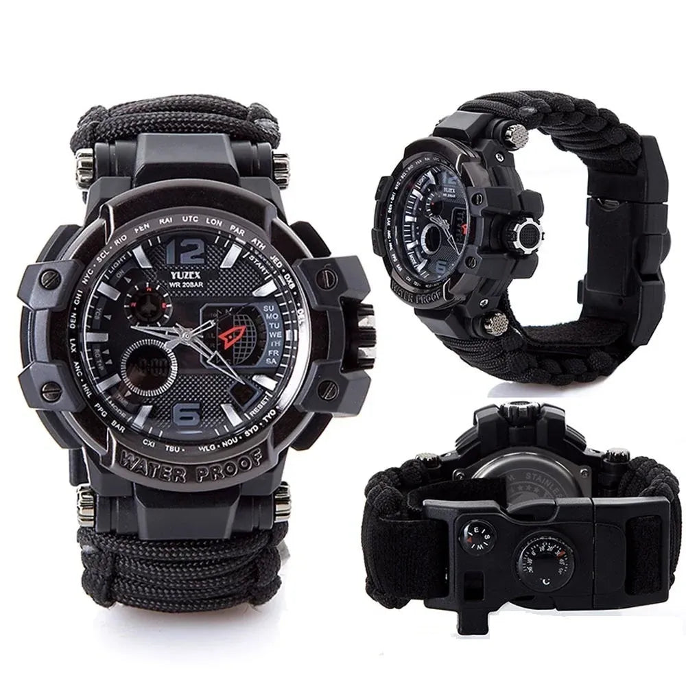 🔥El Reloj de Supervivencia que te Acompaña en toda Aventura